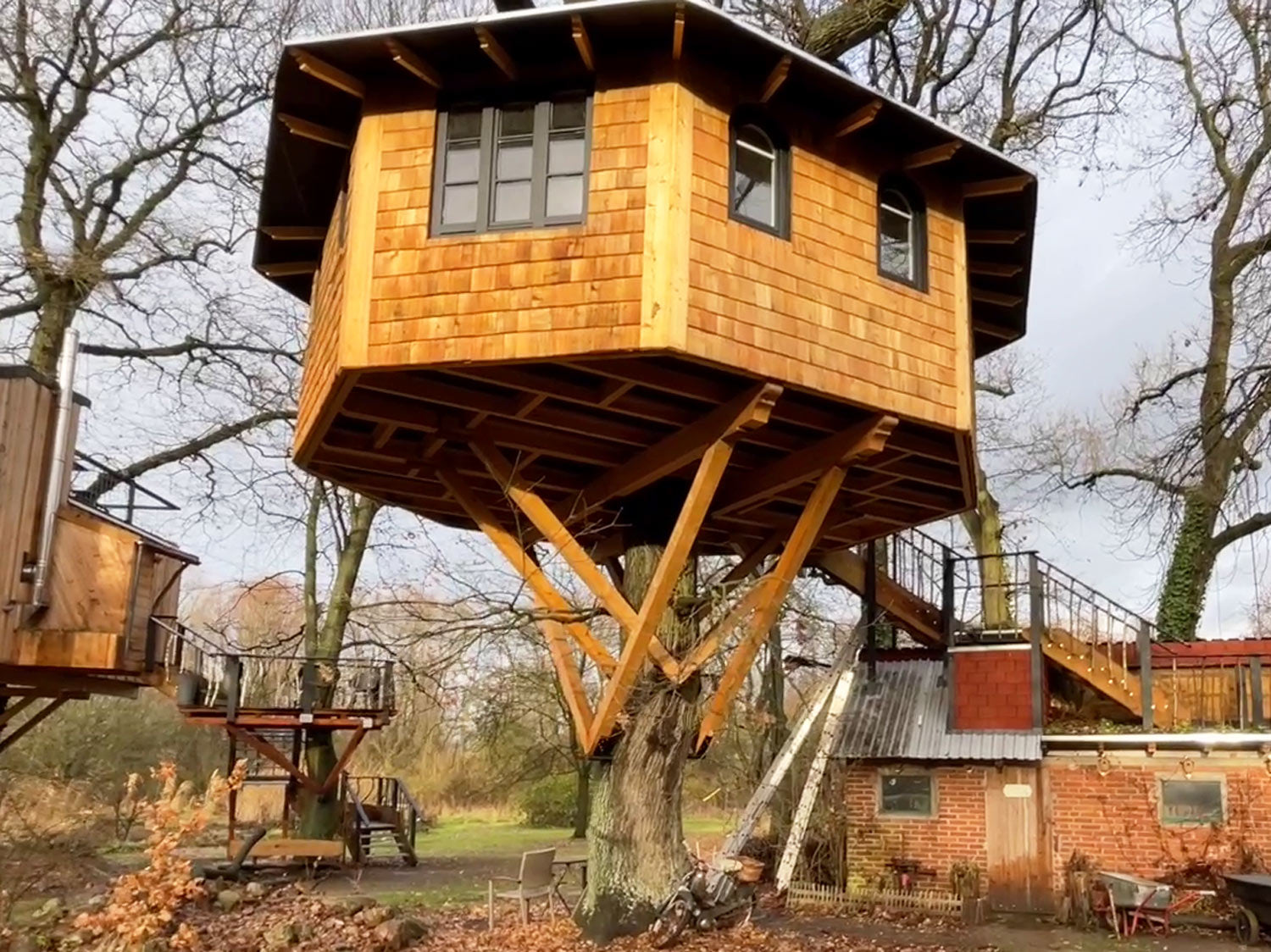 Gewicht Baumhaus Baumhausbau - Vorbereitung Konstruktion Baumhausbau