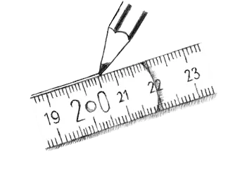 Metreec Folding Rulder "Always on Top"