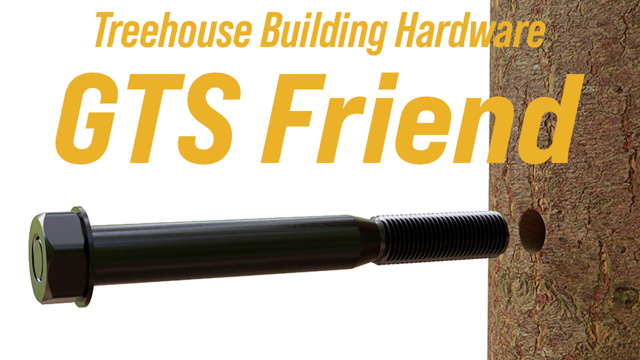Profi Baumschraube kaufen – GTS zum Baumhaus bauen (TAB, Garnierschraube, Baum Bolzen) Hardware Fachhandel TheTreehouse.Shop Made in Germany
