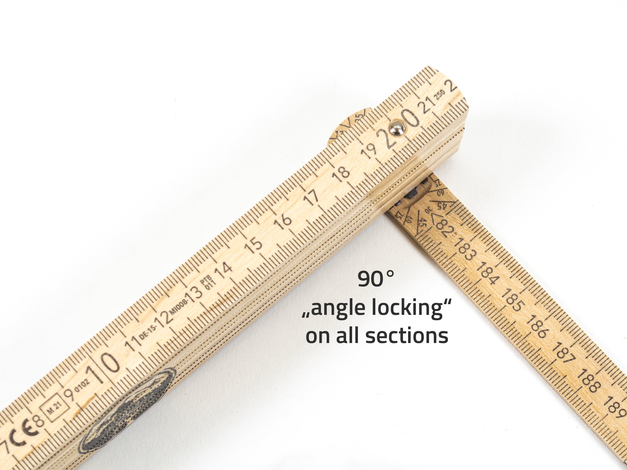 Metreec Folding Rulder "Always on Top"