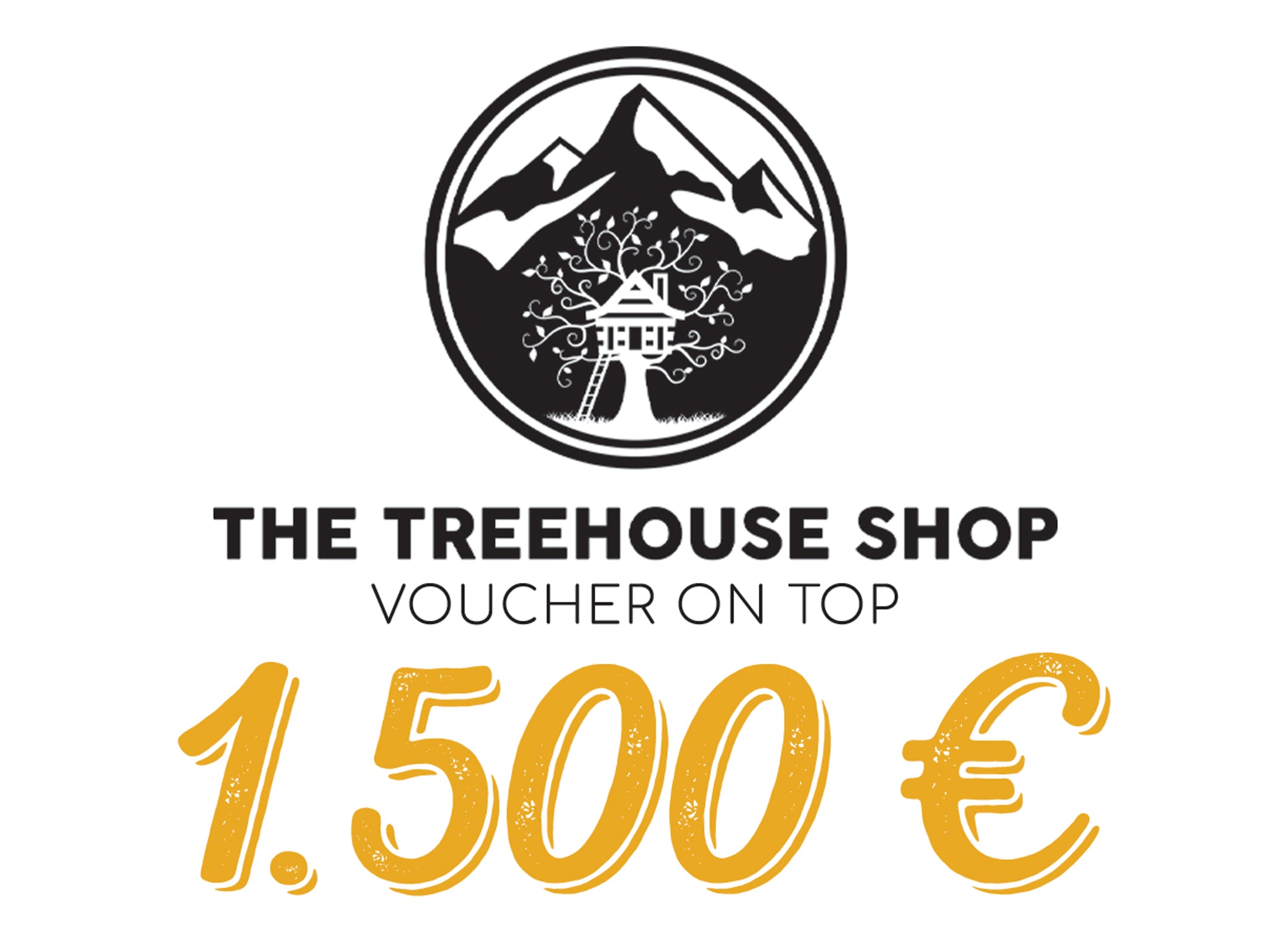 Baumhaus bauen DIY – Gutschein für TheTreehouseShop 1500 Euro Baumhaus Profi Befestigung – GTS Baumschraube (TAB, Garnierschraube, Baum Bolzen) und Zubehör, Träume werden wahr