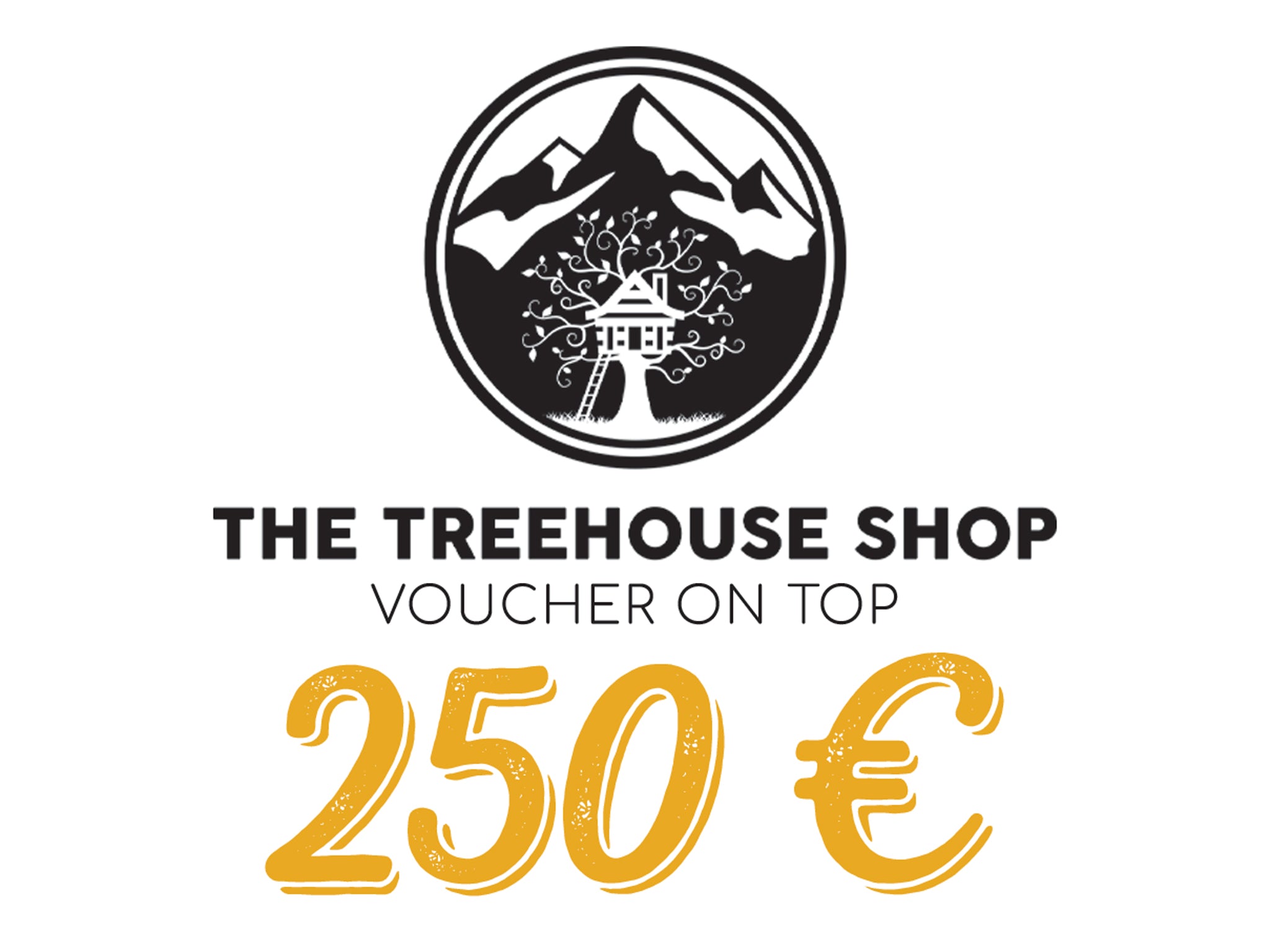 Baumhaus bauen DIY – Gutschein für TheTreehouseShop 250 Euro Baumhaus Profi Befestigung – GTS Baumschraube (TAB, Garnierschraube, Baum Bolzen) und Zubehör, Träume werden wahr