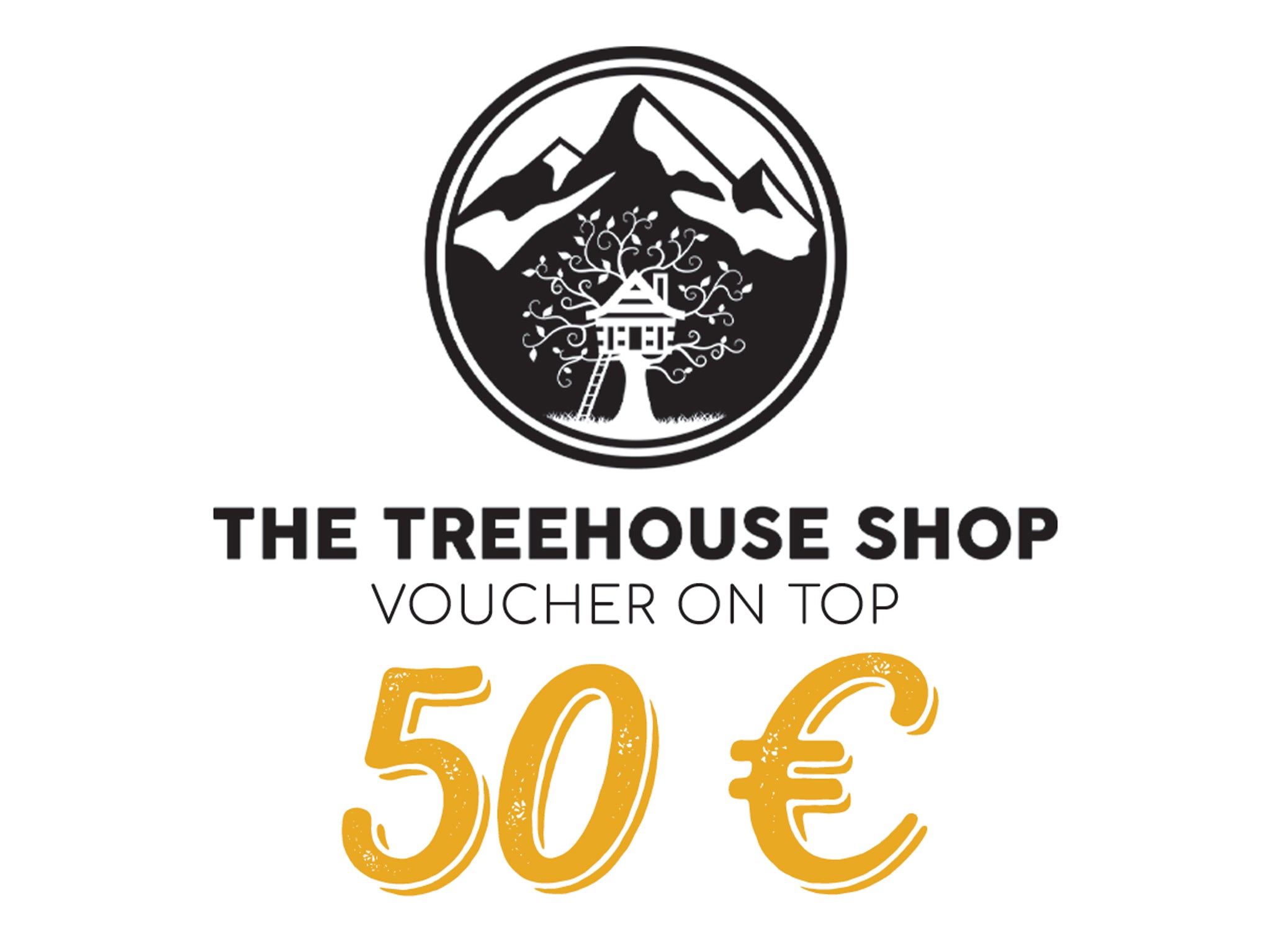 Baumhaus bauen DIY – Gutschein für TheTreehouseShop 50 Euro Baumhaus Profi Befestigung – GTS Baumschraube (TAB, Garnierschraube, Baum Bolzen) und Zubehör, Träume werden wahr