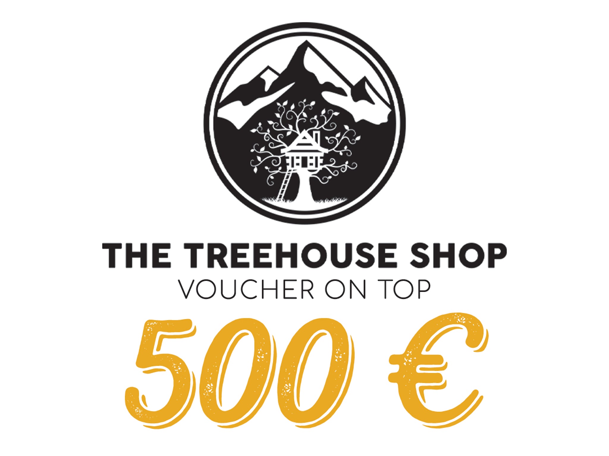 Baumhaus bauen DIY – Gutschein für TheTreehouseShop 500 Euro Baumhaus Profi Befestigung – GTS Baumschraube (TAB, Garnierschraube, Baum Bolzen) und Zubehör, Träume werden wahr