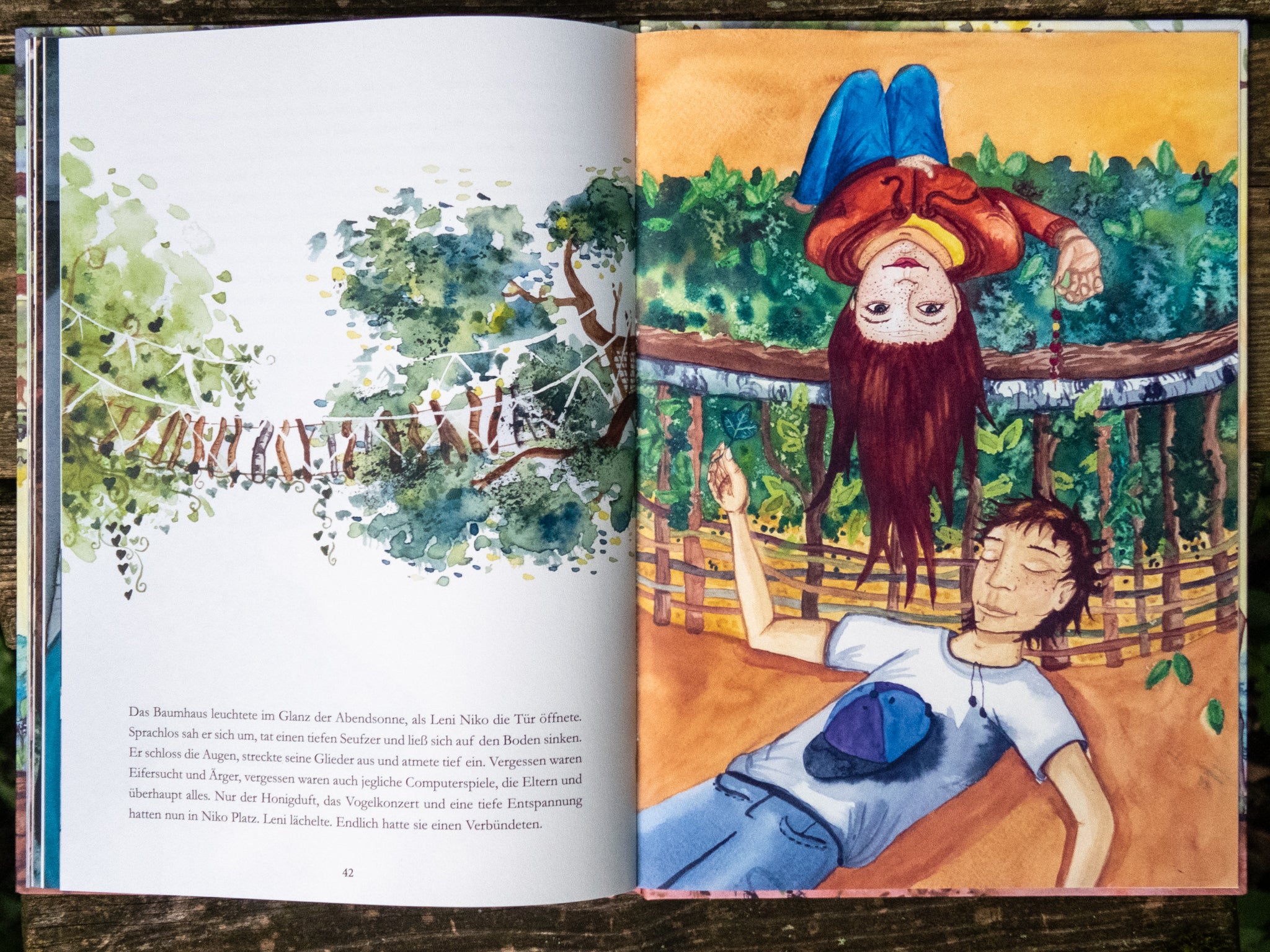 Baumhaus-BilderBuch "Das Flüstern des Waldes"