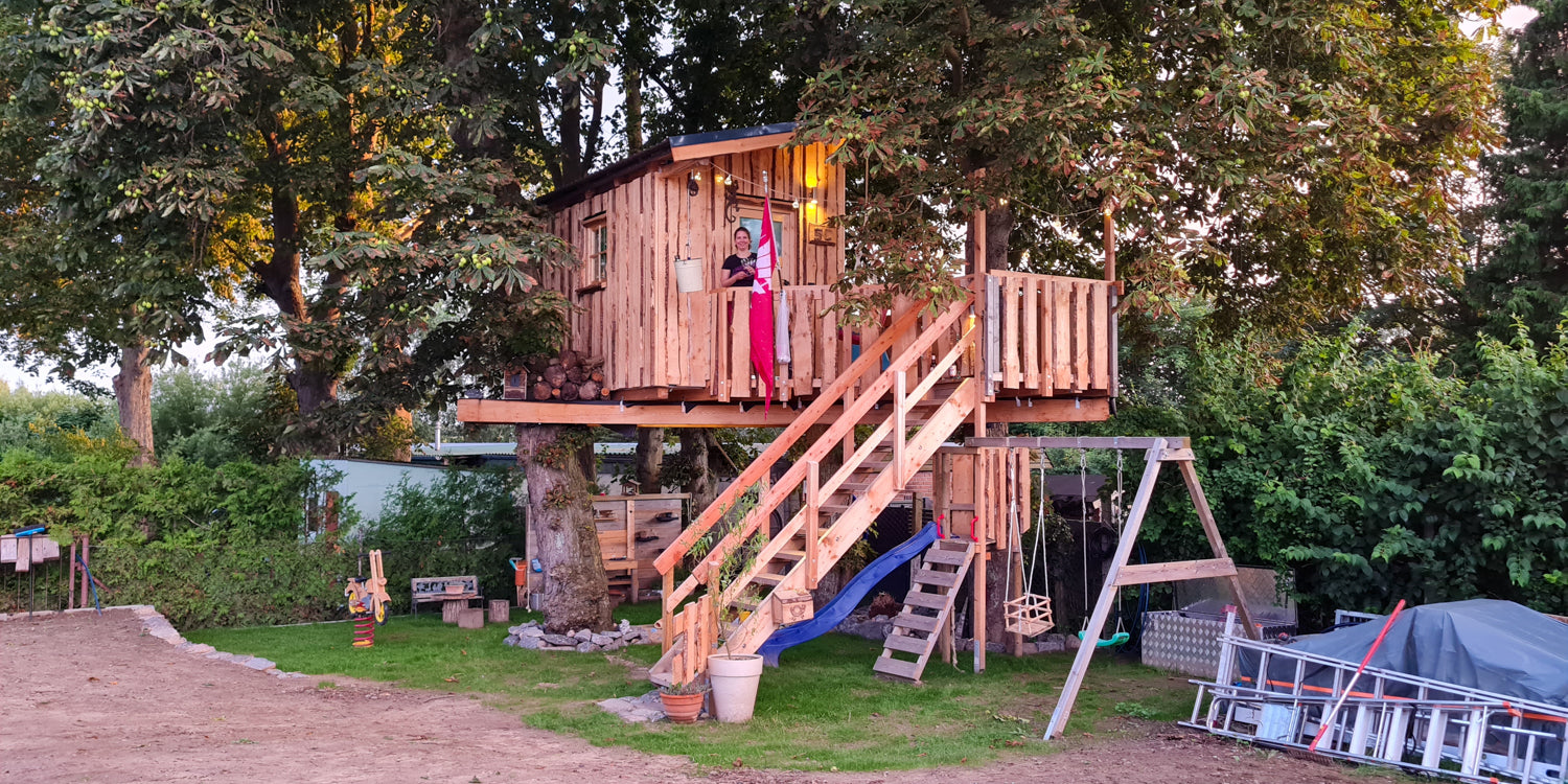 DIY customer tree house project