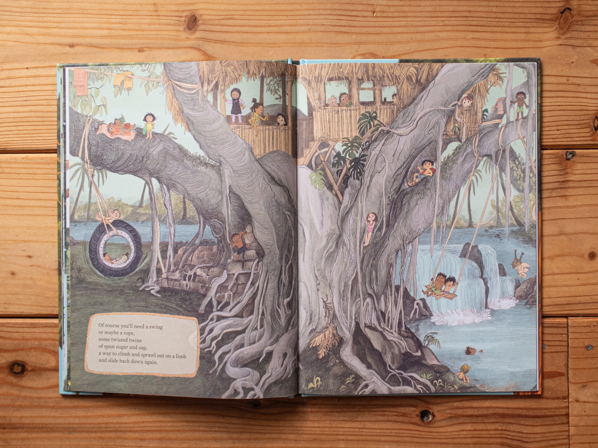 Kinderbuch Baumhaus
