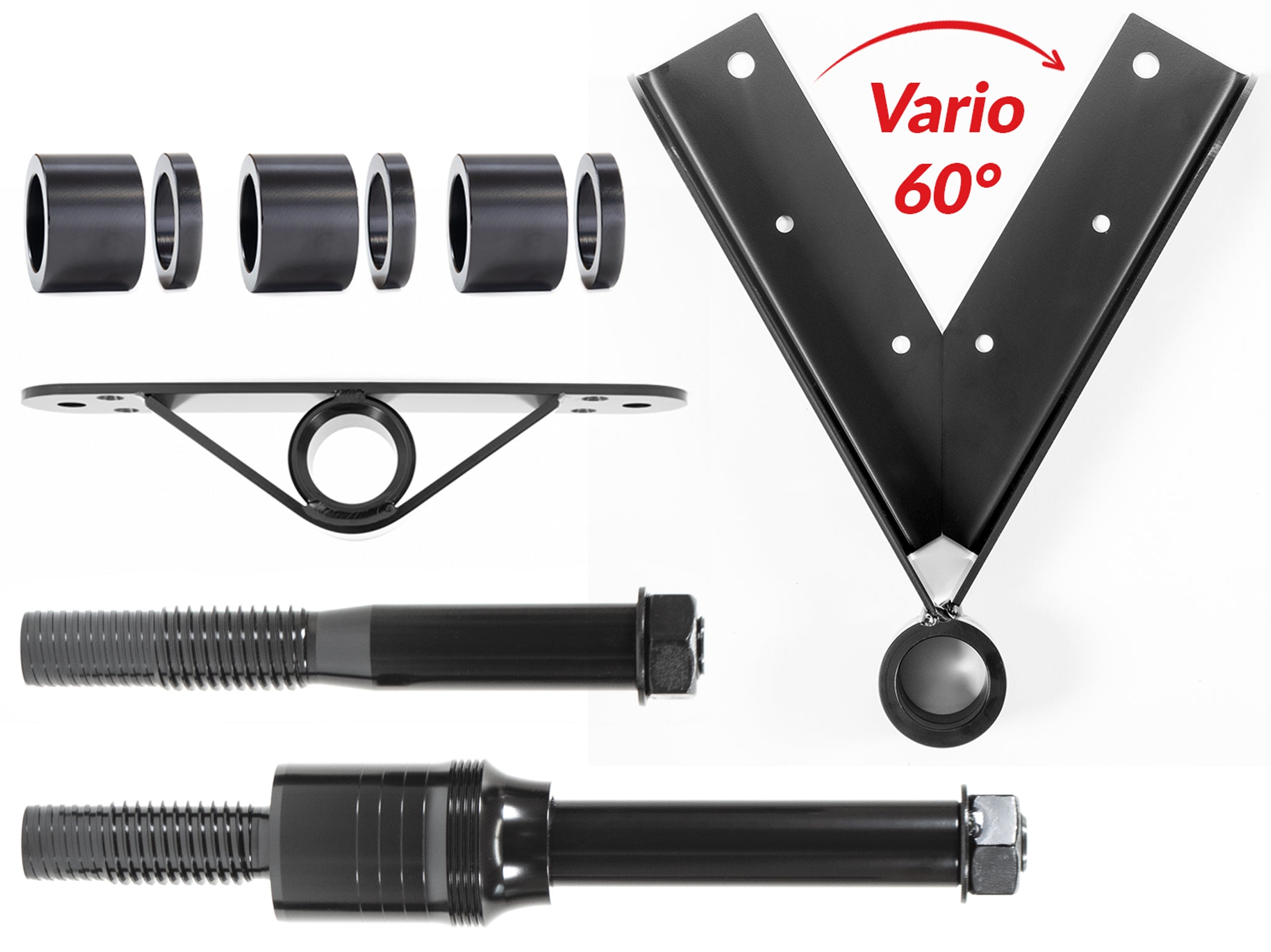 L Kit di Fissaggio Albero, Triangolo V60