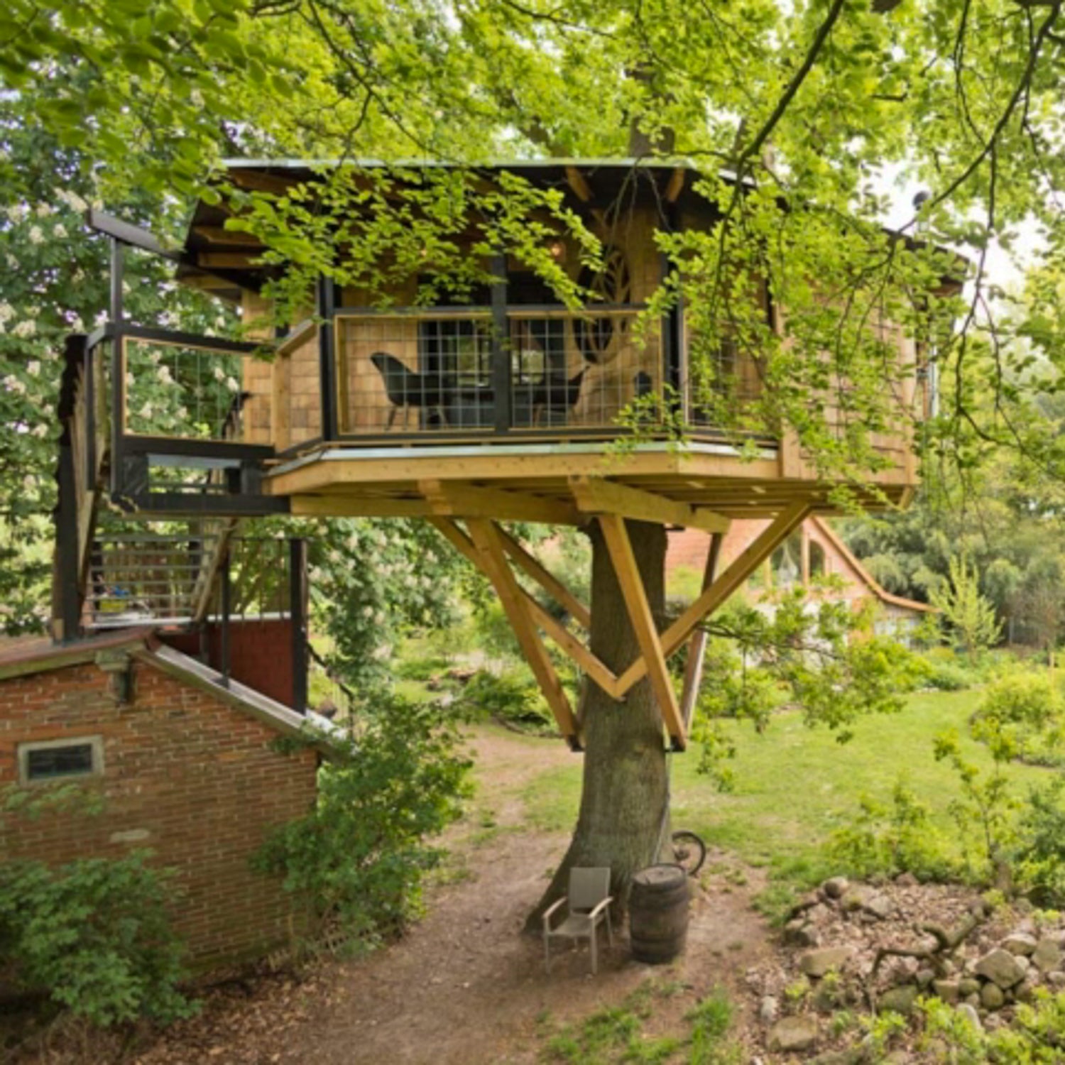 Baumhaus Wohnung Appartement Hotel