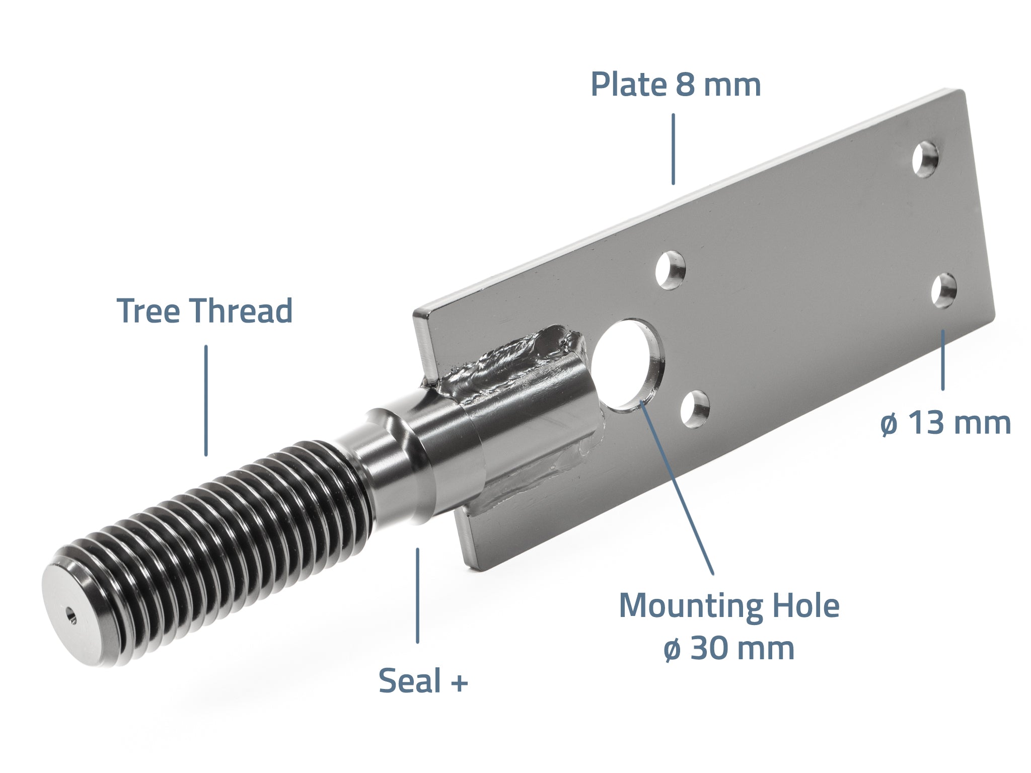 Tree Screw (aka. Treehouse Attachment Bolt TAB, Garnier Limb, Tree Fastener)