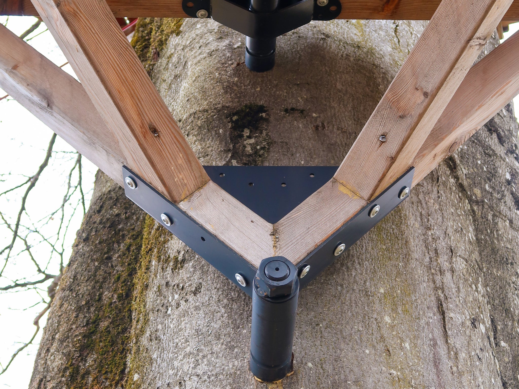 Befestigung Baumhaus Schraube Set
