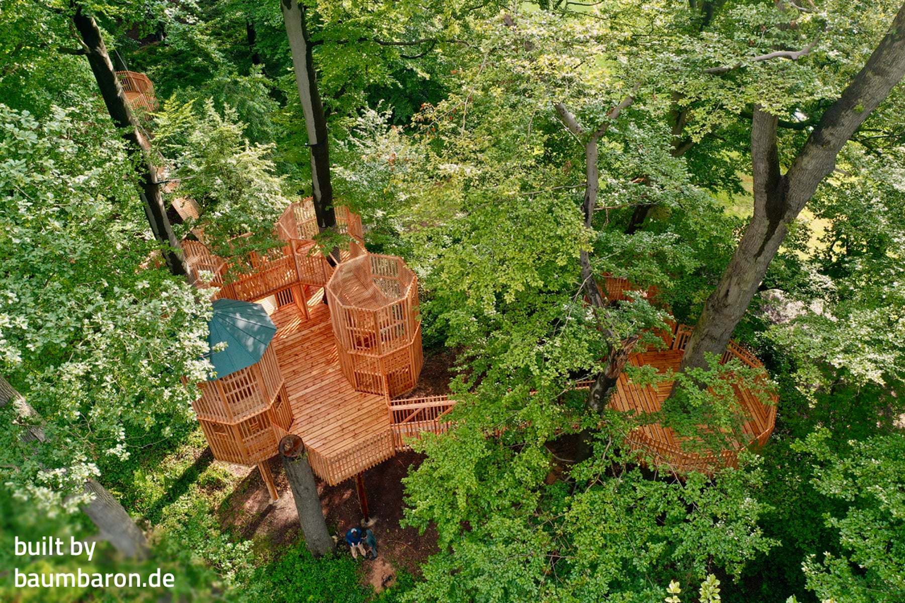 Baumhaus Burg Wald - Groß Schön Professionell