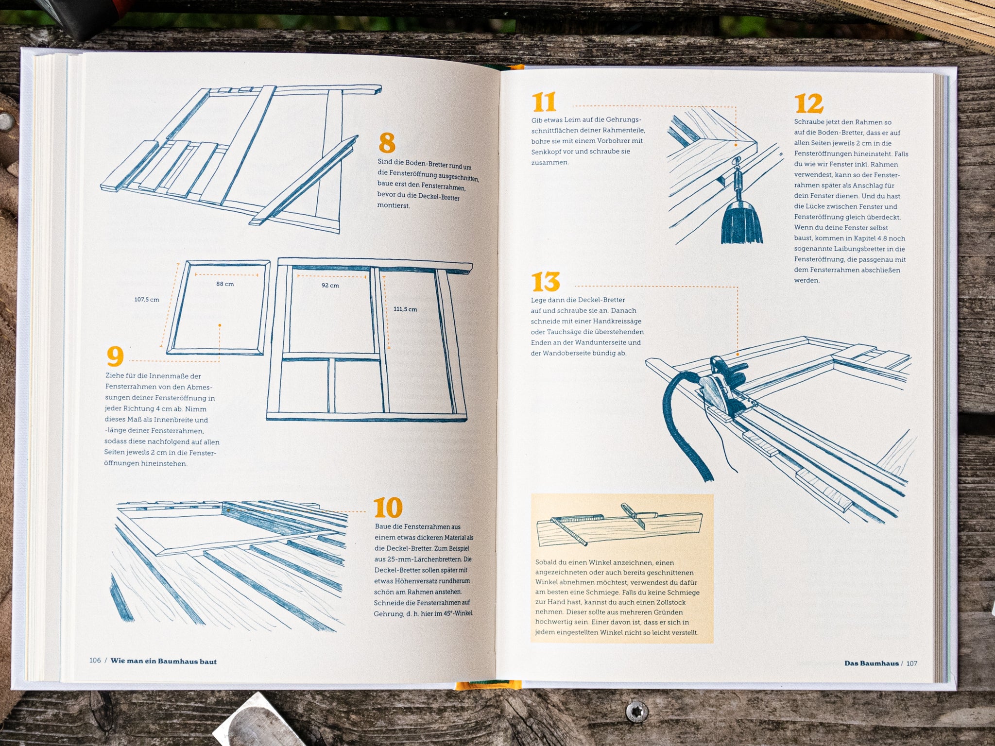Baumhaus-Buch "Wie man ein Baumhaus baut"