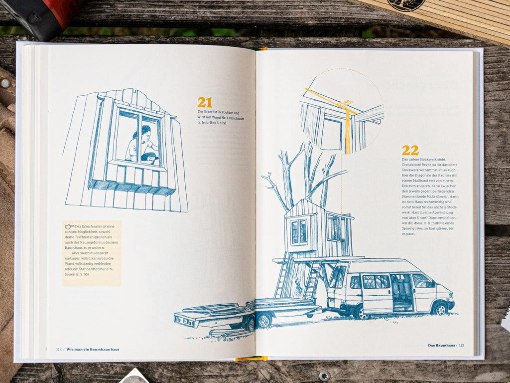 Buch „Wie man ein Baumhaus baut“ – Profi-Anleitung aus 15 Jahren Erfahrung