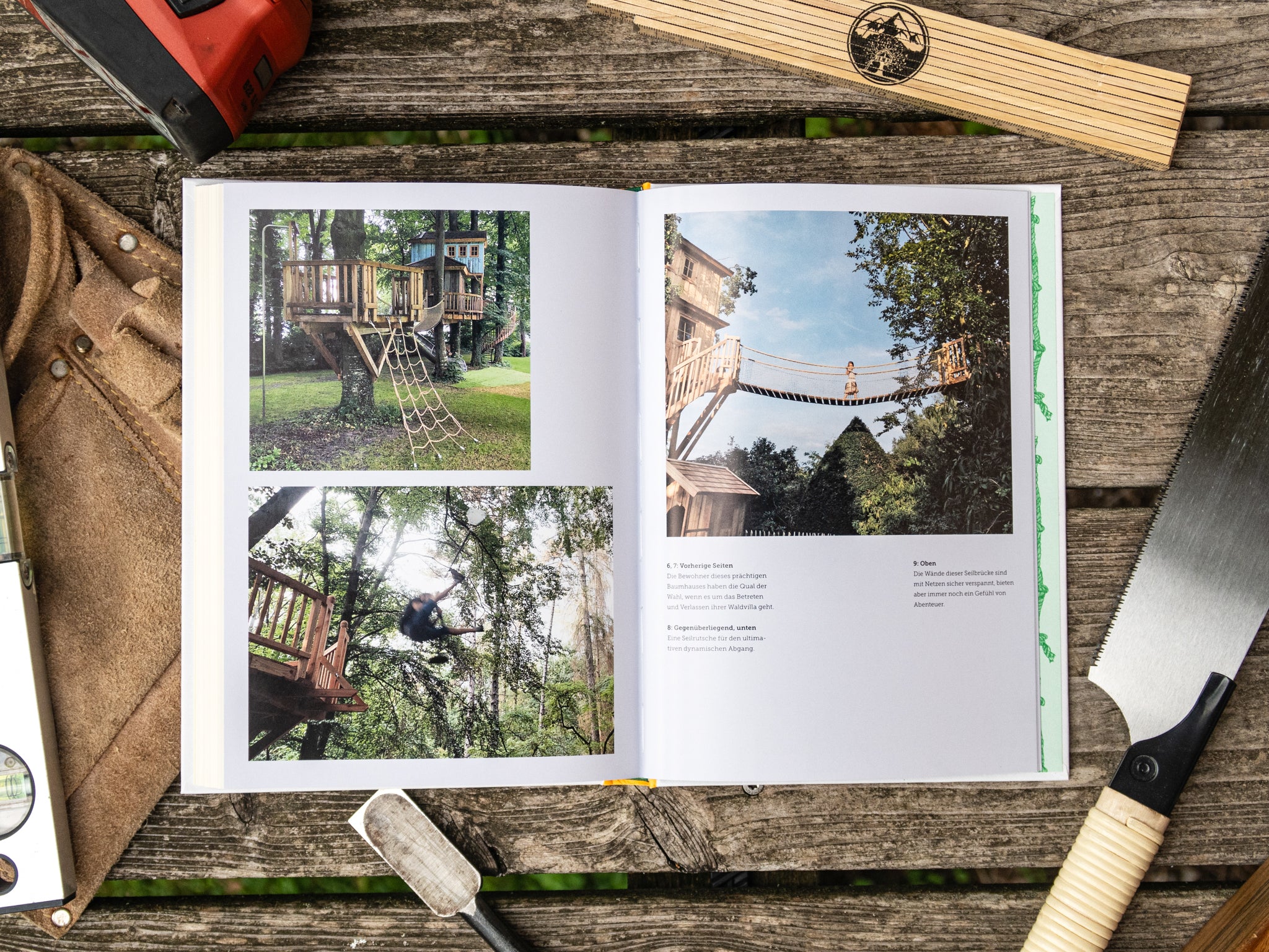 Baumhaus-Buch "Wie man ein Baumhaus baut"