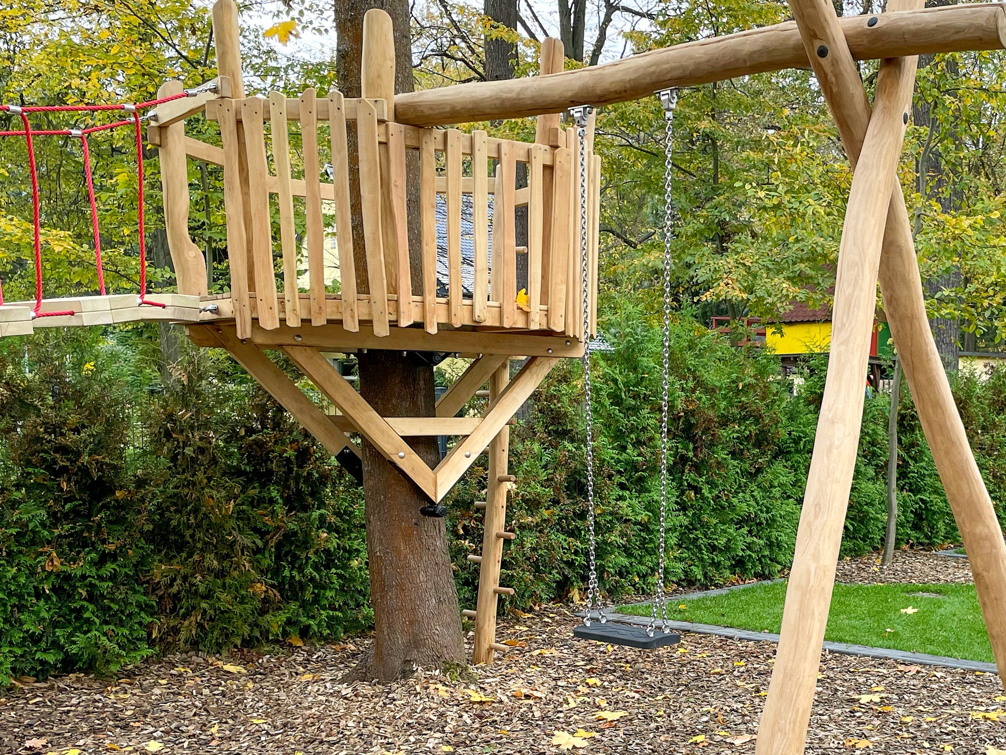 S Baumhaus-Bausatz für 1–2 Bäume, Dreieck V90