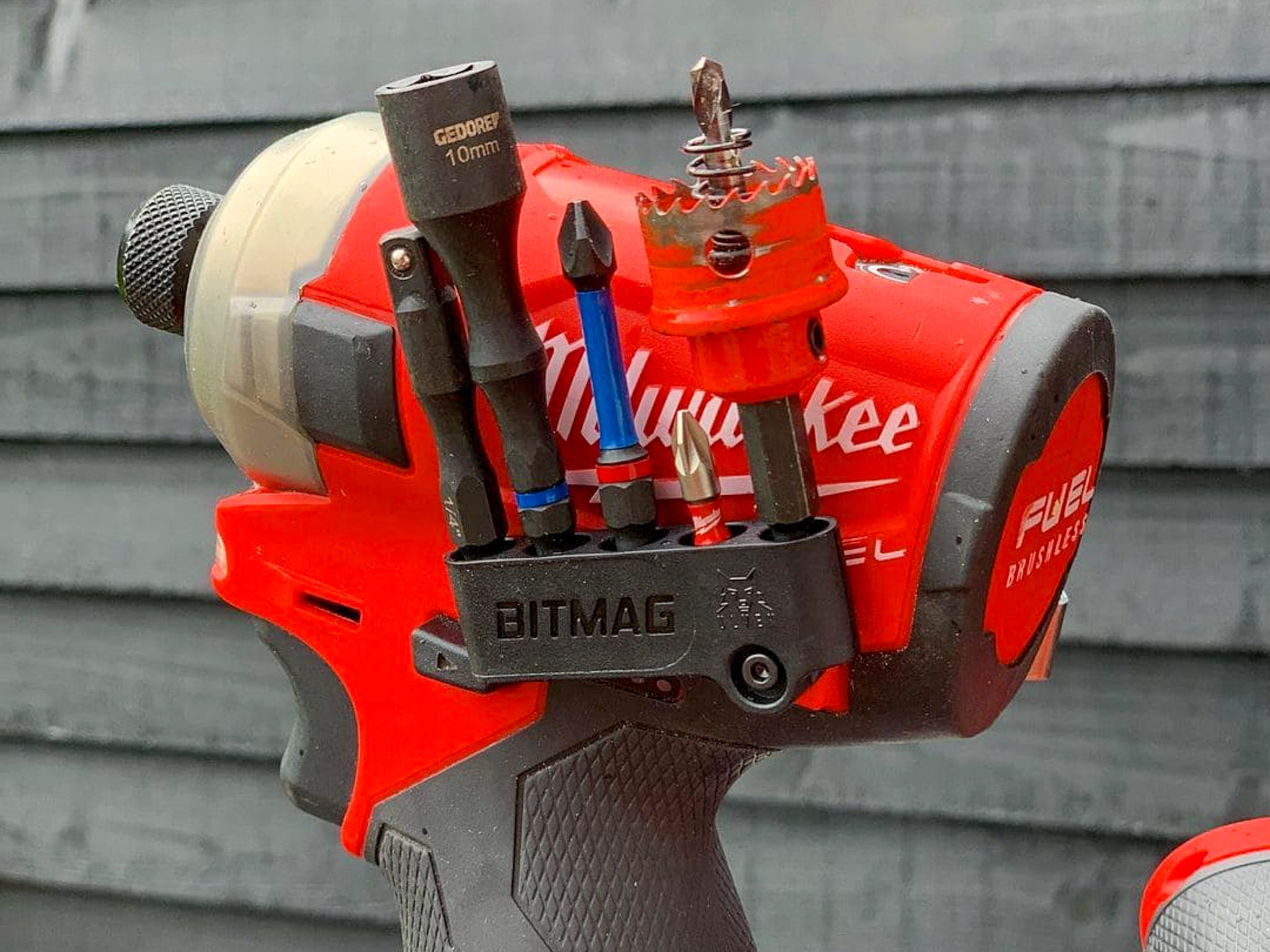 Baumhaus bauen sicher – Hardware Magnet-Bithalter für Bohrmaschine