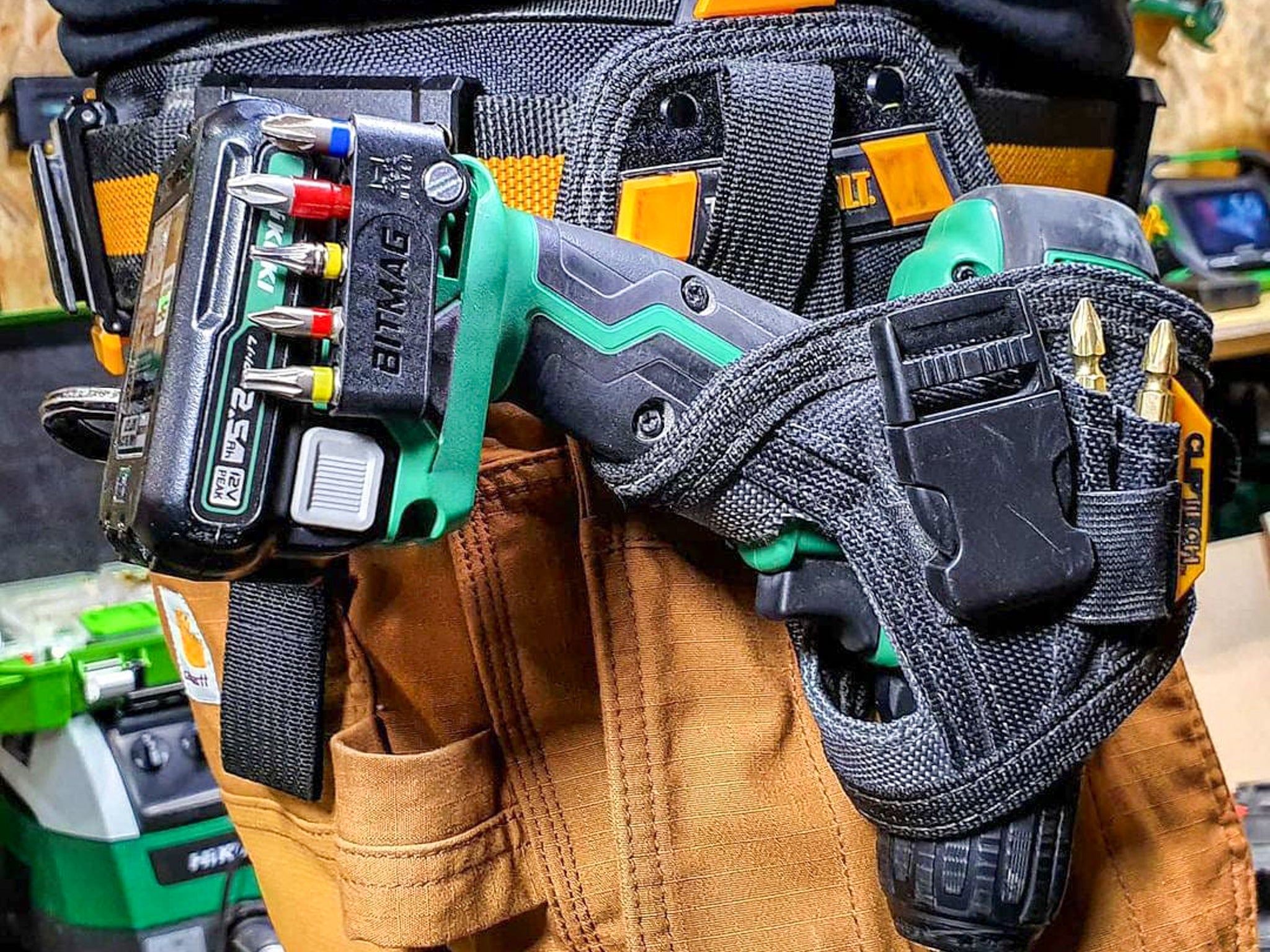 Baumhaus bauen sicher – Hardware Magnet-Bithalter für Bohrmaschine