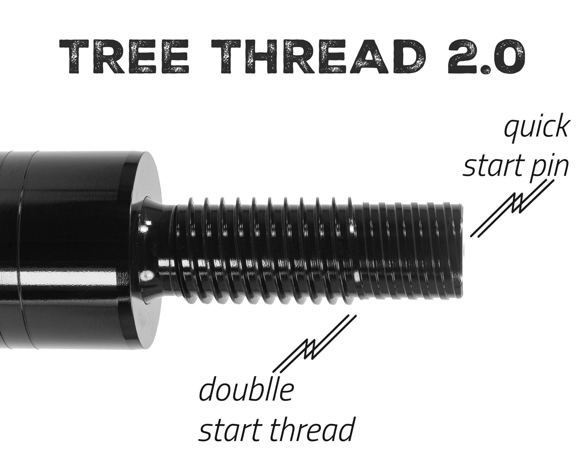 tree thread detail german treehouse screw gts