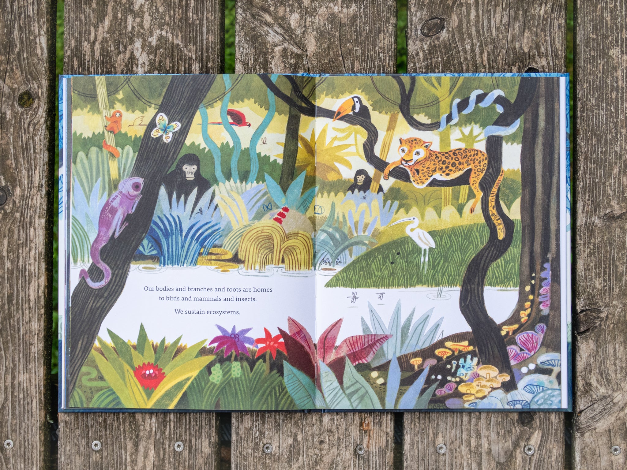 Baumhaus-KinderBuch "Be a Tree!"
