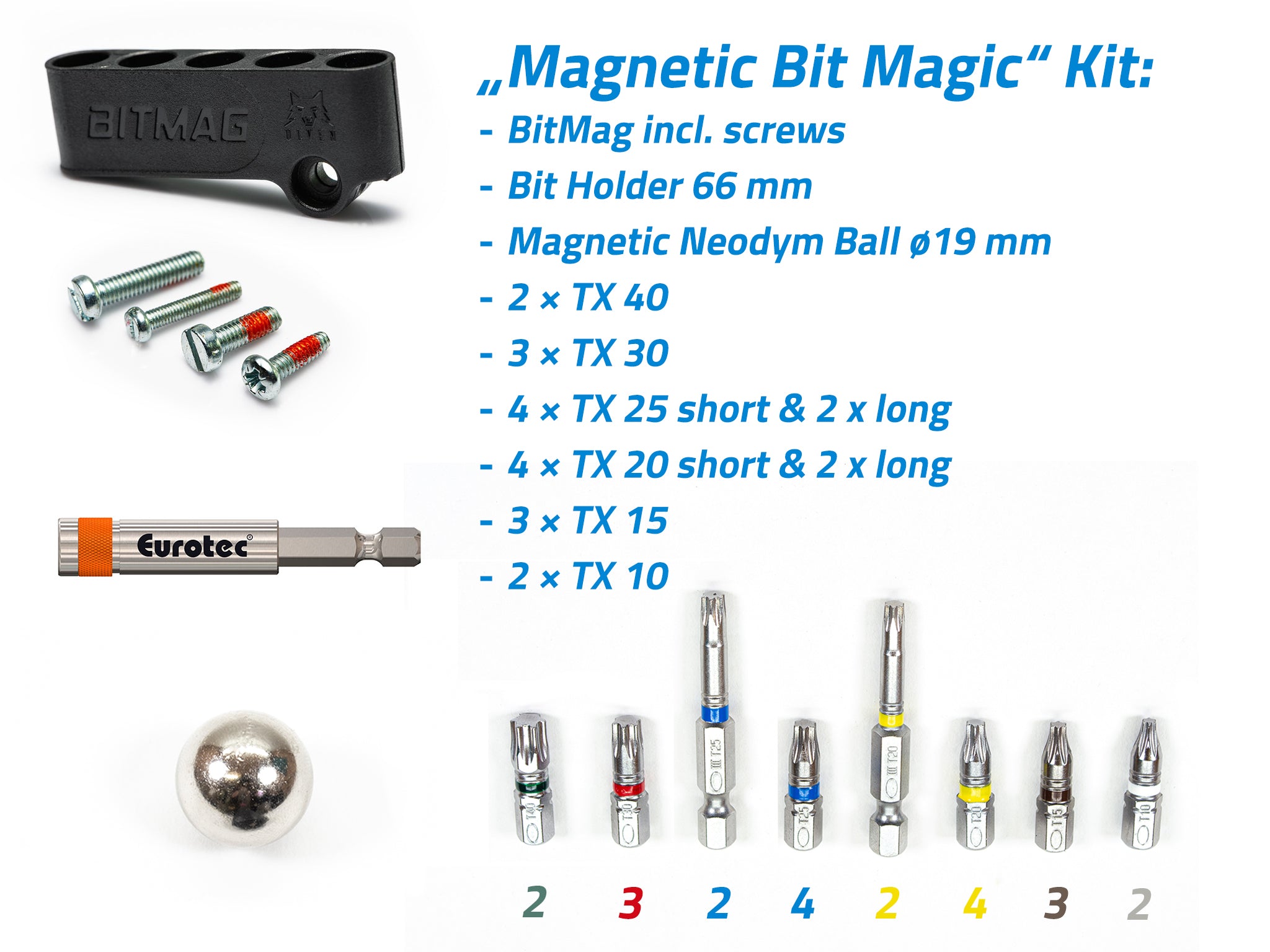Werkzeug-Set – Magnetic Bit Magic