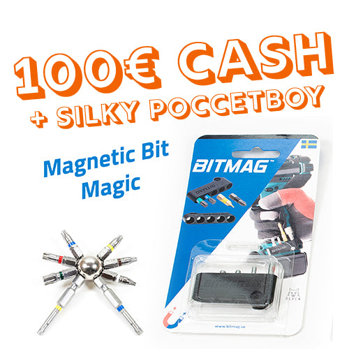 Baumhaus bauen Wettbewerb – Video Foto Mitmachen Preise Cash 3.Platz Werkzeug Set Magnetic Bit Magic