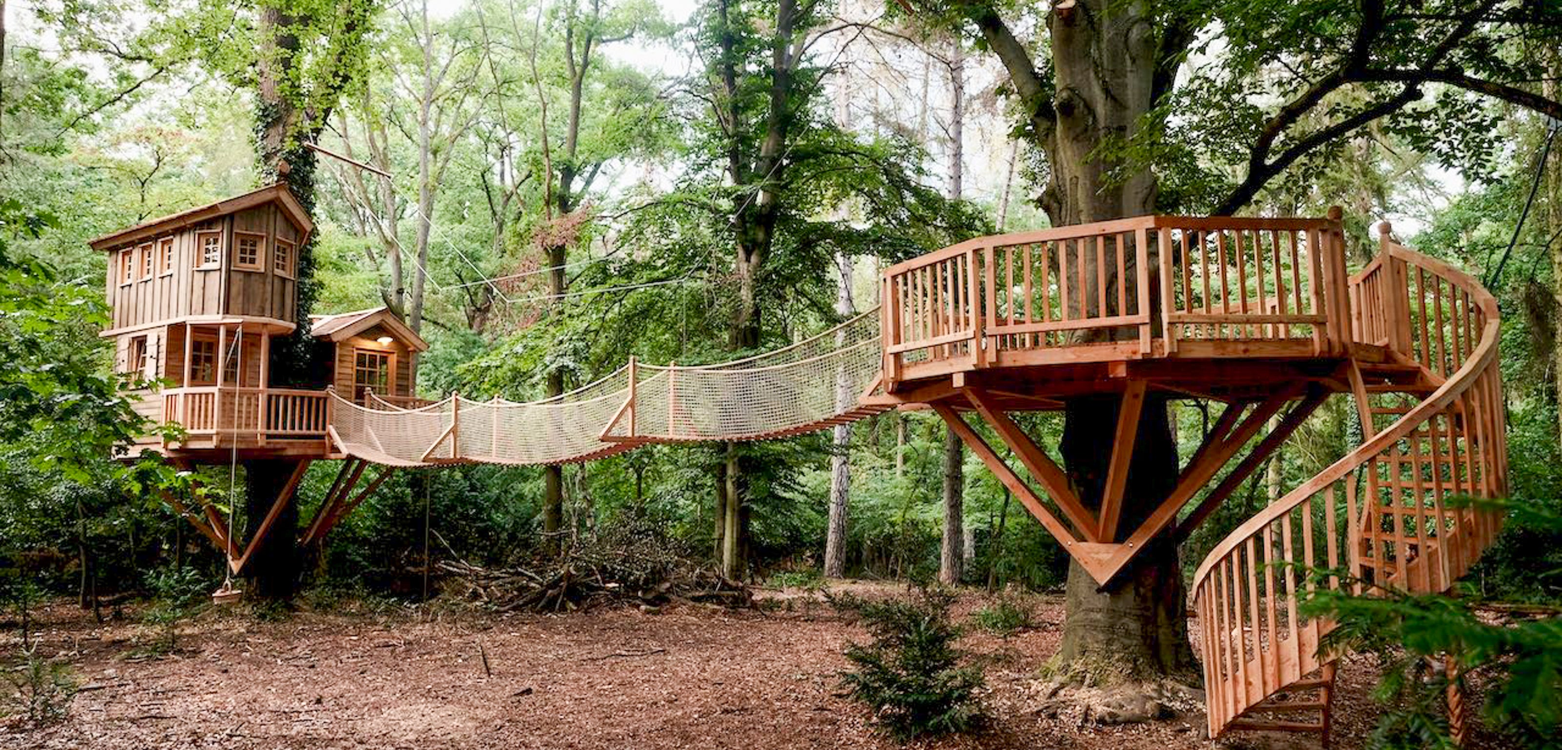 Treehouse built by professional high price by “baumbaron GmbH”