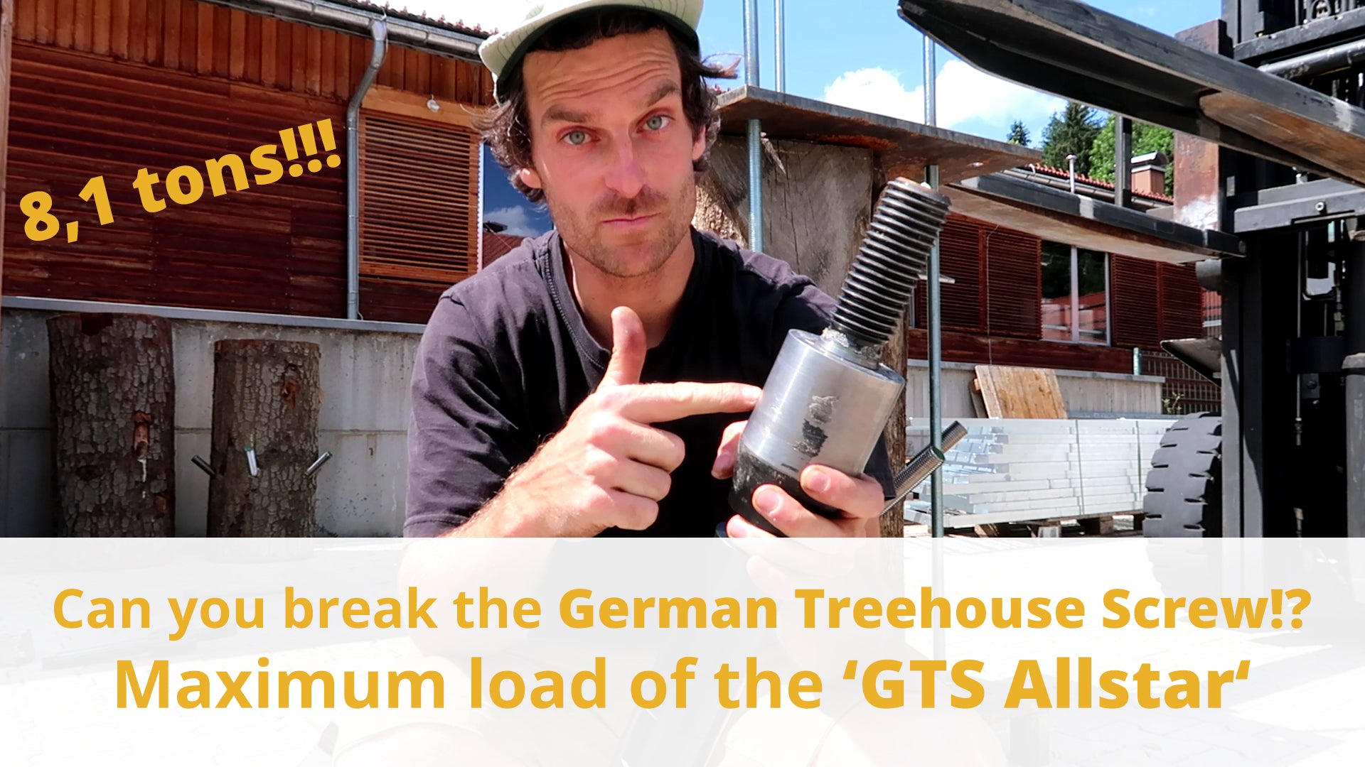 GTS Schraube Test Belastung