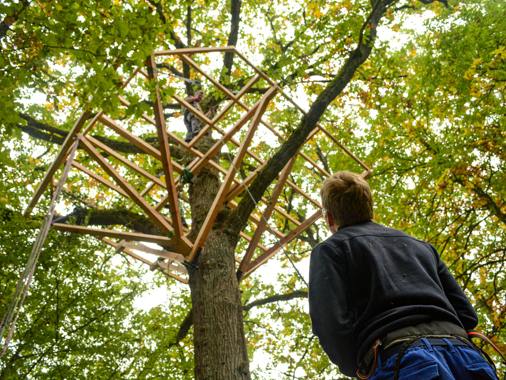 Tree Lock Fastner Treehouse Hardware Kit for Large & Heavy Treehouses – Fasten 1-2 Trees