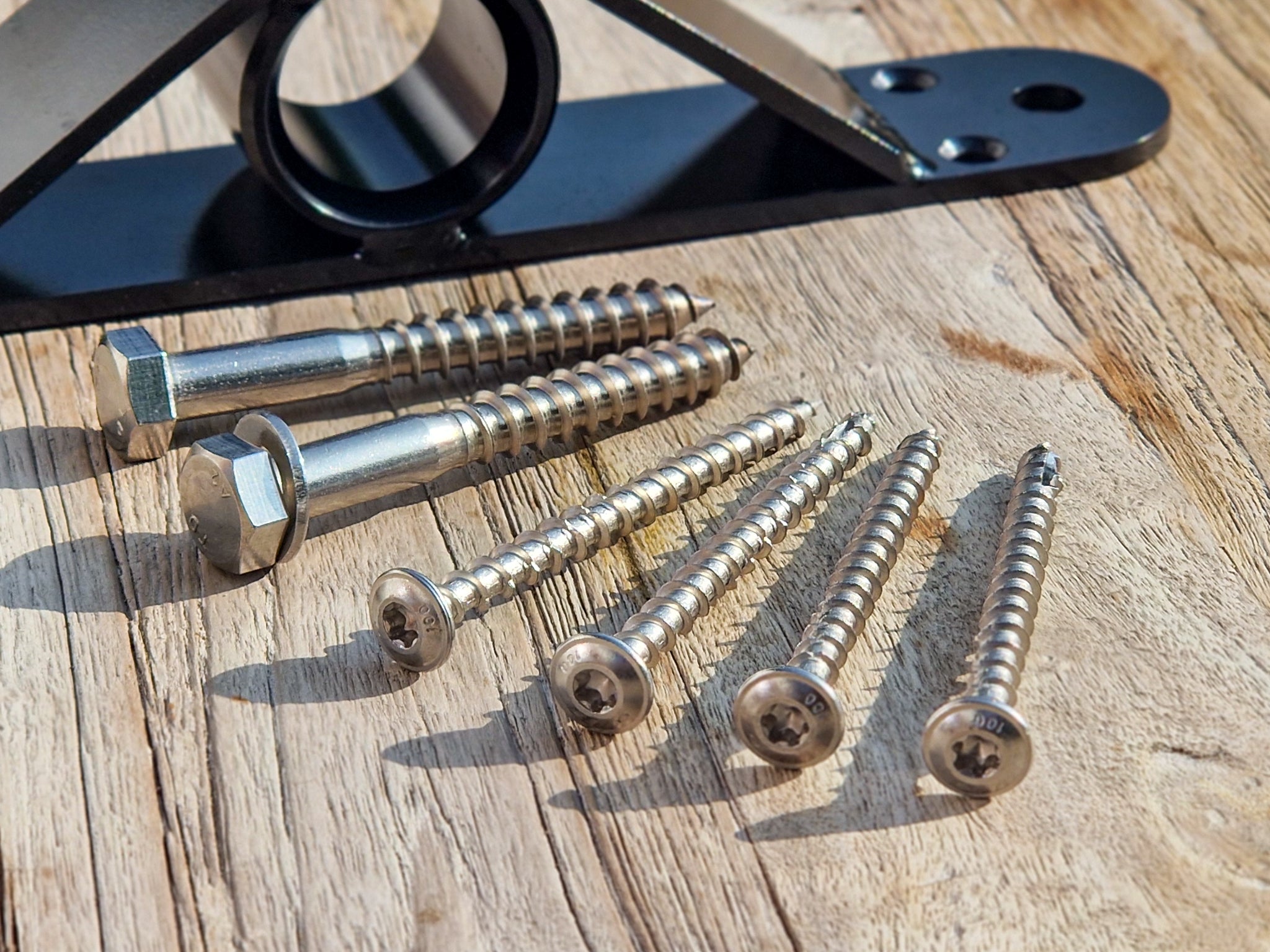 Holzschrauben-Set für Balken-Halterung