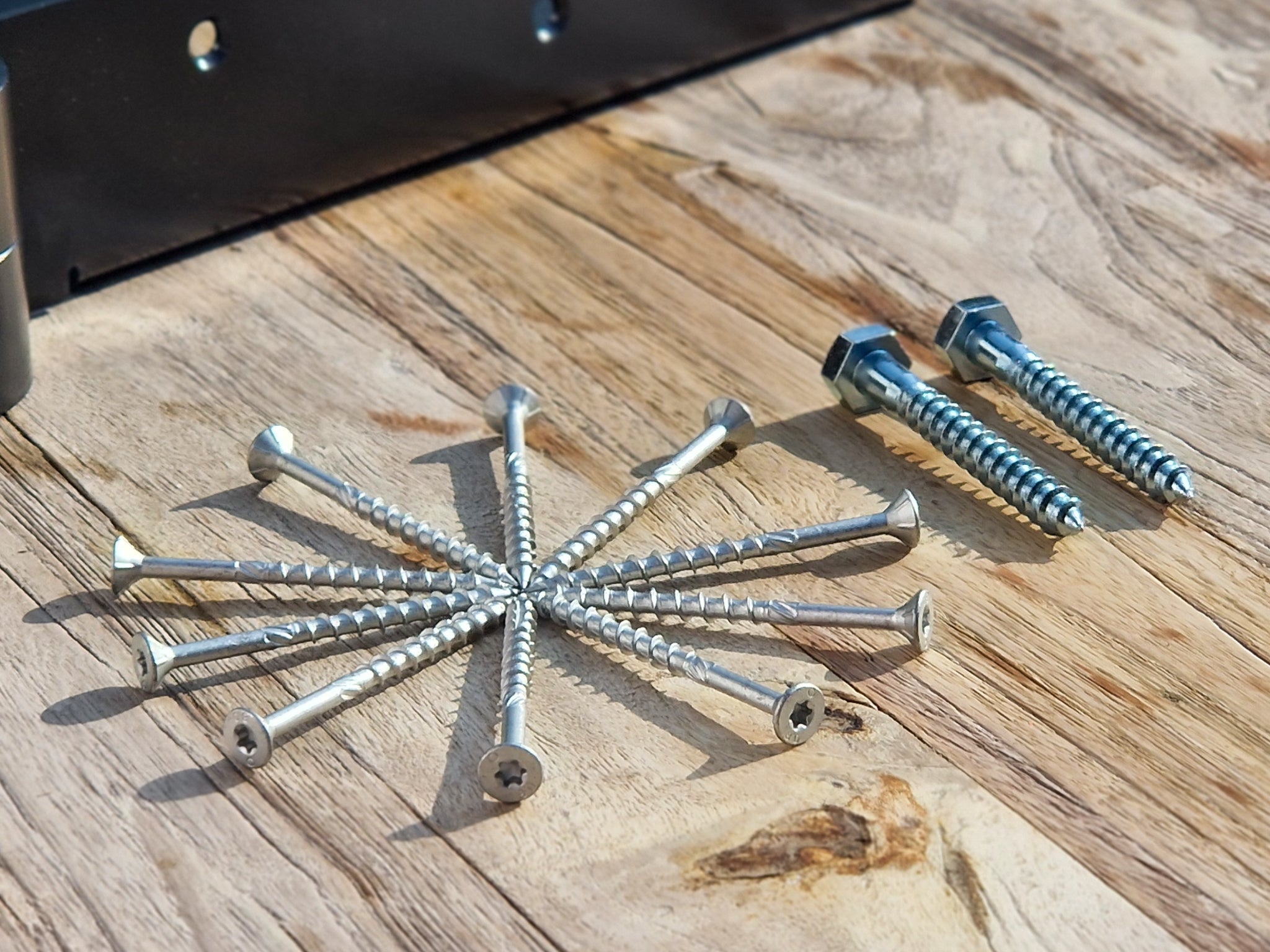 Holzschrauben-Set für Dreieck Vario